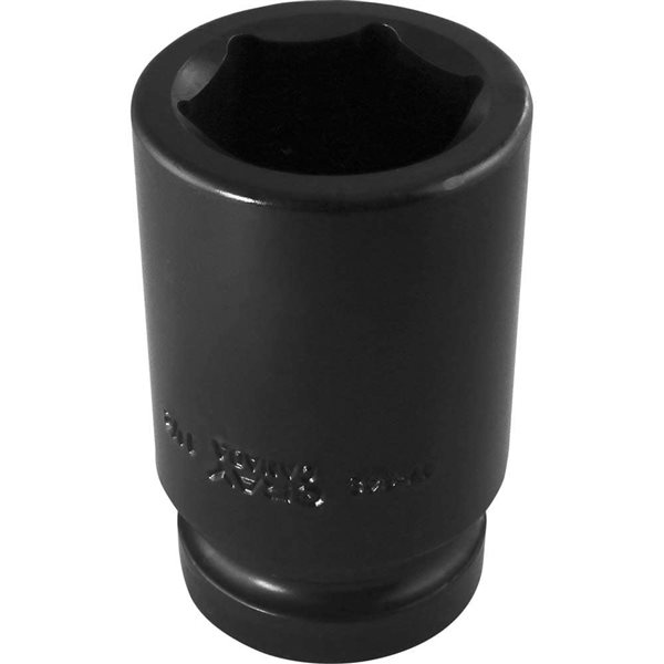 Gray Tools Standard 1-in Drive 6 Point Deep Length 1 1/2-in Impact Socket