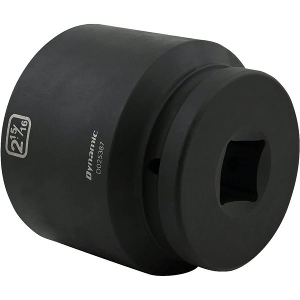 Dynamic Tools 2-15/16 x 1-in Drive Standard 6-Point Shallow Impact Socket