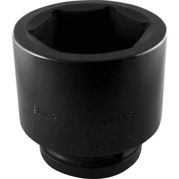 Gray Tools 3-1/16 x 1-1/2-in Drive Standard 6-Point Shallow Impact Socket