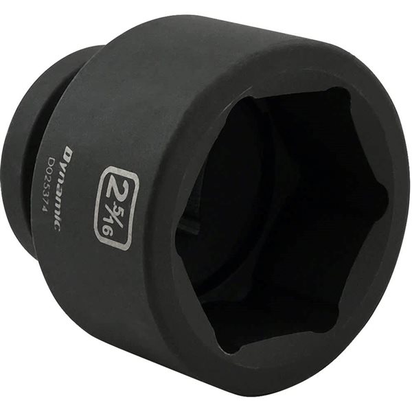 Dynamic Tools 2-5/16 x 1-in Drive Standard 6-Point Shallow Impact Socket