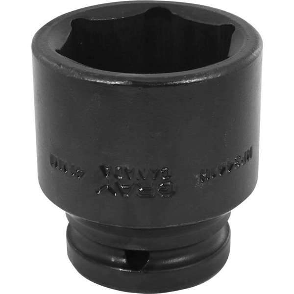 Gray Tools 41 mm X 3/4-in Drive Metric 6-Point Shallow Impact Socket