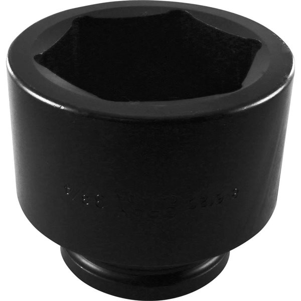 Gray Tools Standard 1 1/2-in Drive 6 Point Standard Length 3 3/4-in Impact Socket