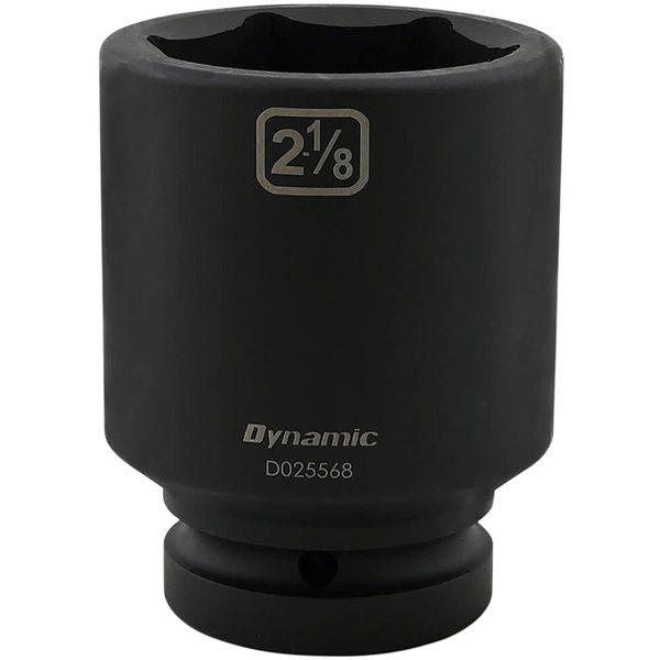 Dynamic Tools 2-1/8 x 1-in Drive Standard 6-Point Deep Impact Socket