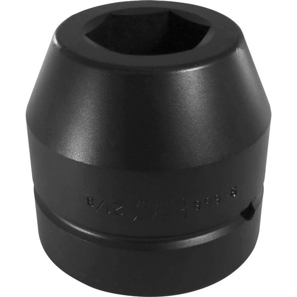 Gray Tools 2-1/8 x 2-1/2-in Drive Standard 6-Point Shallow Impact Socket