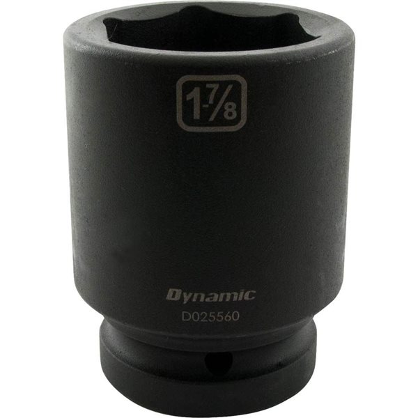 Dynamic Tools 1-7/8 x 1-in Drive Standard 6-Point Deep Impact Socket