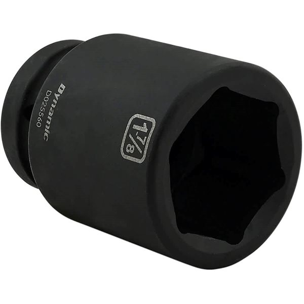 Dynamic Tools 1-7/8 x 1-in Drive Standard 6-Point Deep Impact Socket