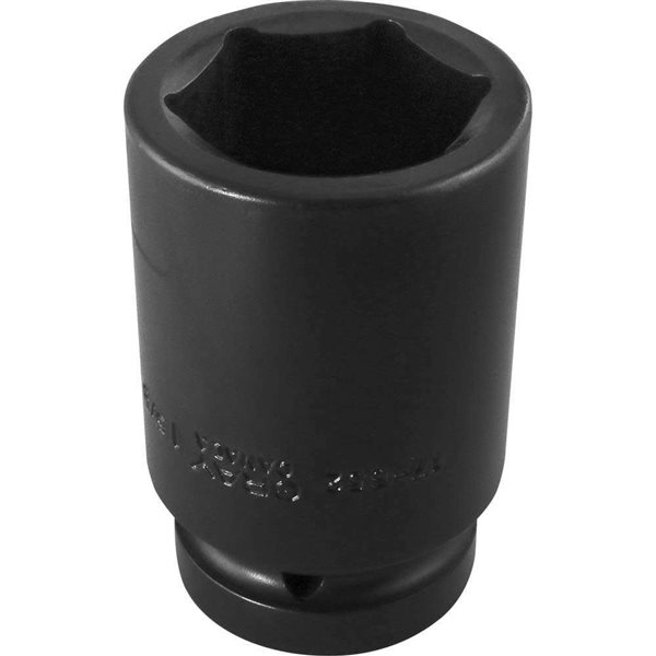 Gray Tools Standard 1-in Drive 6 Point Deep Length 1 5/8-in Impact Socket