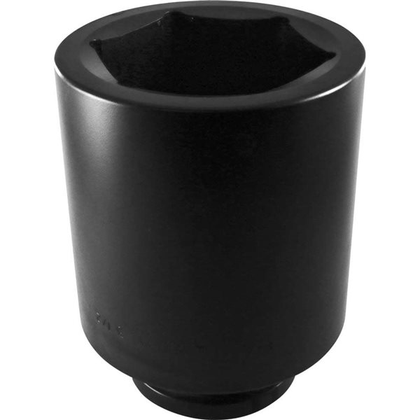 Gray Tools Standard 1 1/2-in Drive 6 Point Deep Length 3 1/2-in Impact Socket