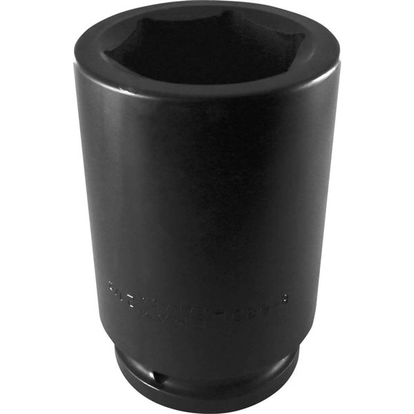 Gray Tools Standard 1 1/2-in Drive 6 Point Deep Length 2 1/2-in Impact Socket