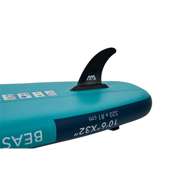Aileron centrale par Aqua Marina pour planche à pagaie gonflable