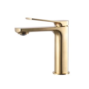 Robinet à levier pour lavabo Carolina de Bristol Sinks, or