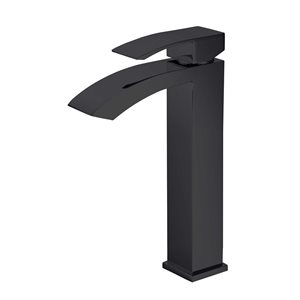 Robinet à levier pour lavabo Cordoba de Bristol Sinks, noir mat