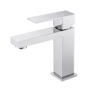 Robinet à levier pour lavabo Victoria de Bristol Sinks, chrome poli