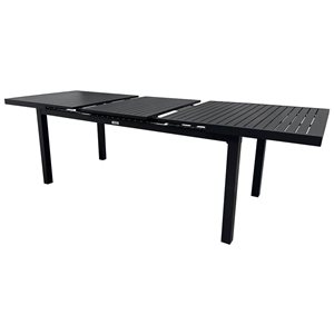 Corriveau Outdoor Furniture Extendable Table 35 x 70-in up to 90-in