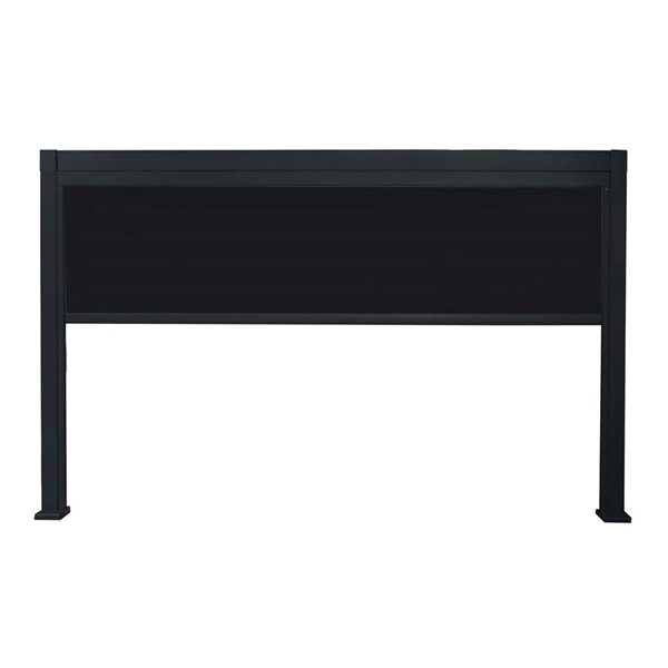 Corriveau Outdoor Furniture Manual Textilene 13-ft Side Panel for Melia Pergola