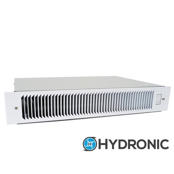 King Electric Small White Hydronic Kick Space Heater 4000/5100 BTU