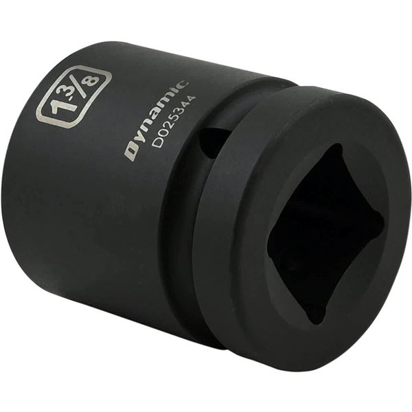 Dynamic Tools 1-3/8-in X 1-in Drive 6 Point Standard Length Impact Socket