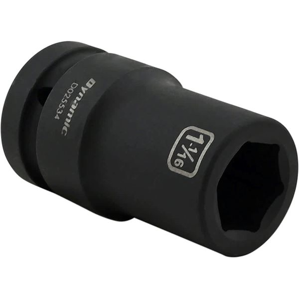 Dynamic Tools 1-1/16-in X 1-in Drive 6 Point Deep Length Impact Socket