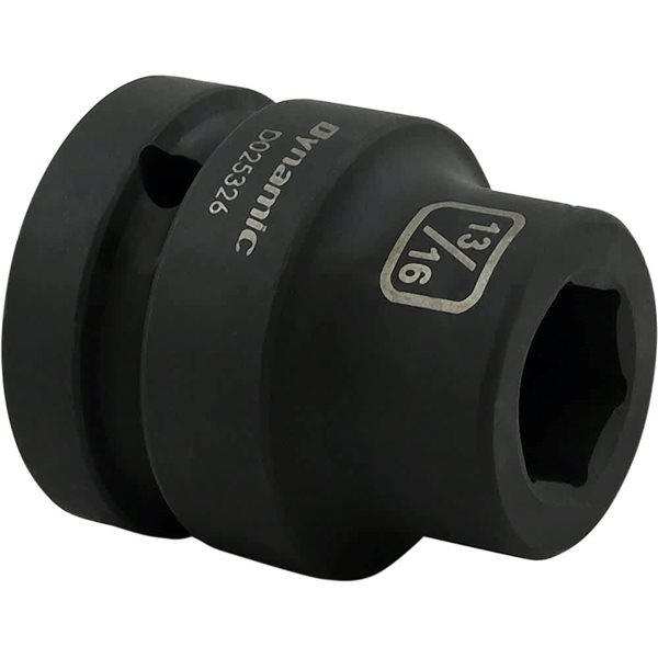 Dynamic Tools 13/16-in X 1-in Drive 6 Point Standard Length Impact Socket