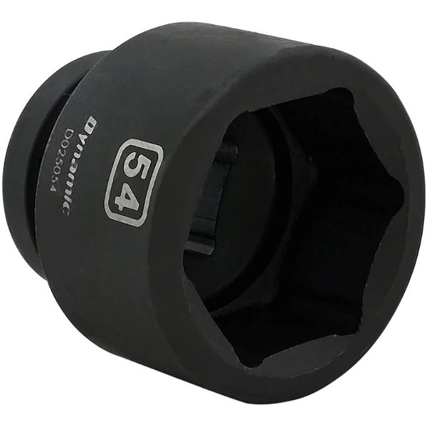 Dynamic Tools 54mm X 1-in Drive 6 Point Standard Length Impact Socket