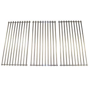 Grille de cuisson Music City Metals pour barbecues au propane Brinkmann 27,4 po, acier inoxydable, 3/pqt