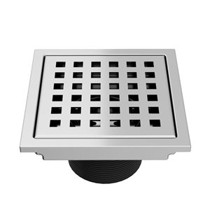 VIGO Elan Chrome Square Shower Drain
