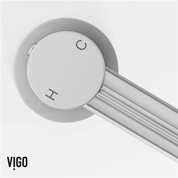 VIGO Jewel&nbsp;11-in H Single Handle One-Hole Bathroom Vessel Faucet - Chrome