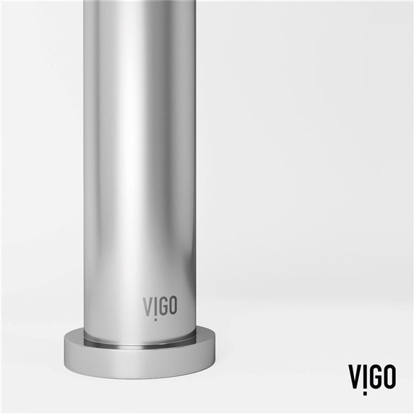 VIGO Jewel&nbsp;11-in H Single Handle One-Hole Bathroom Vessel Faucet - Chrome