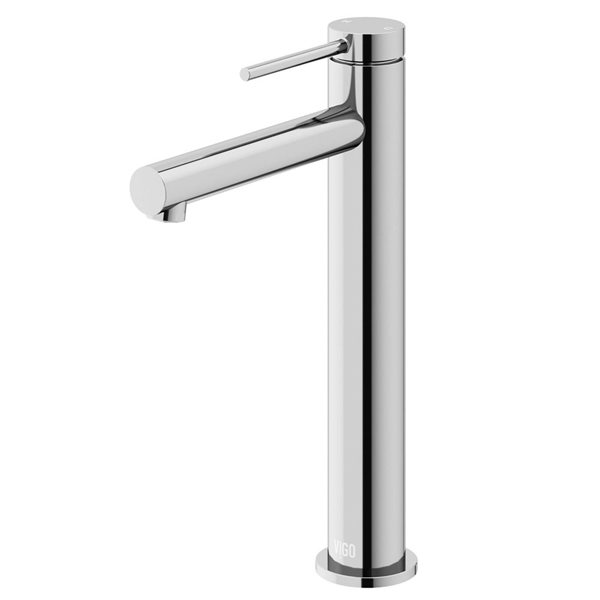 VIGO Jewel&nbsp;11-in H Single Handle One-Hole Bathroom Vessel Faucet - Chrome