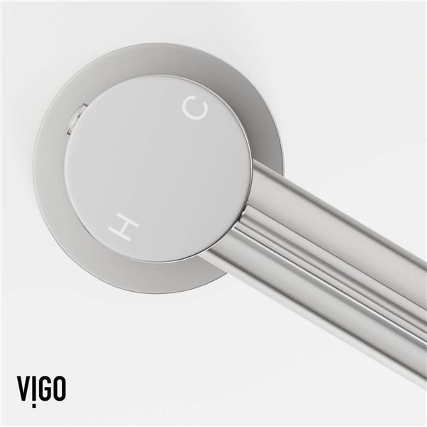 VIGO Jewel&nbsp;11-in H Single Handle One-Hole Bathroom Vessel Faucet - Brushed Nickel