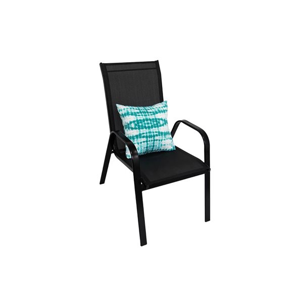 Bozanto Aqua Polyester Highback Cushion for Outdoor Chair