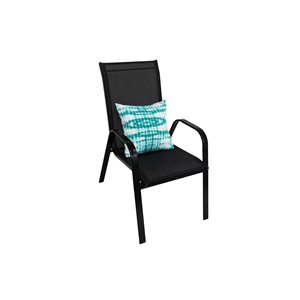 Bozanto Aqua Polyester Highback Cushion for Outdoor Chair