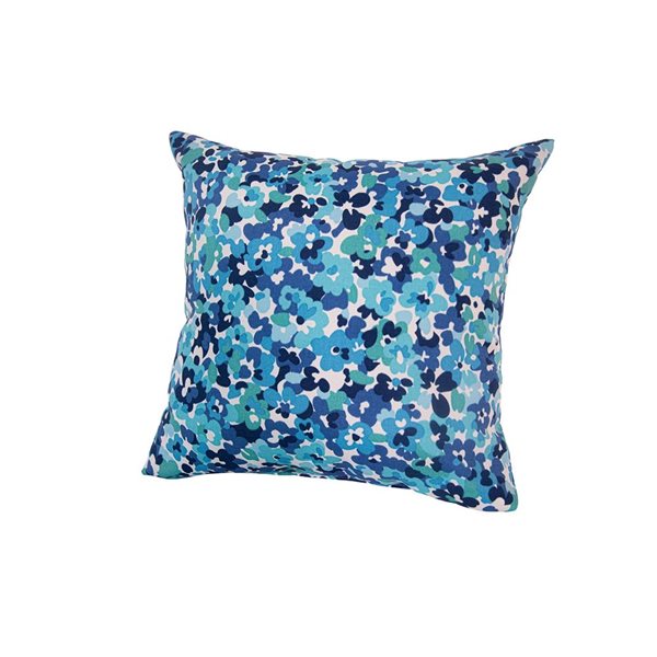 Bozanto Blue Polyester Highback Cushion for Outdoor Chair