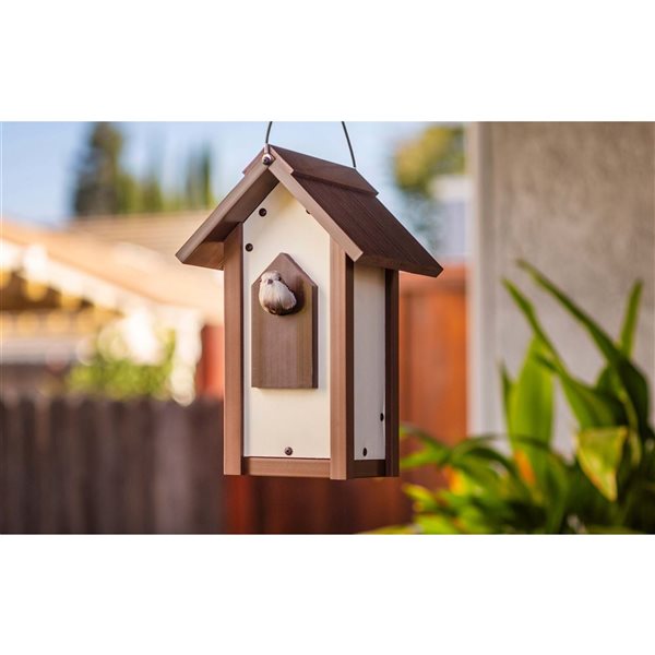 New Age Pet Feathered Friends Beak Bungalow Bird House - Small