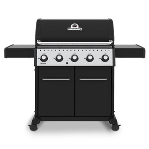 Broil King Crown 520 Natural Gas Barbecue 570-sq.in. - Black and Stainless Steel