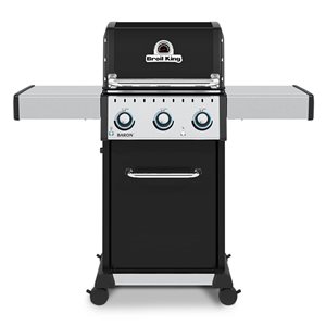 Broil King Baron 320 Pro Natural Gas Barbecue 340-sq.in. - Black and Stainless Steel