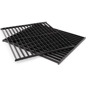 Ensemble de 2 grilles de cuisson Grill Care Company en fonte émaillée, 400 po² chaque