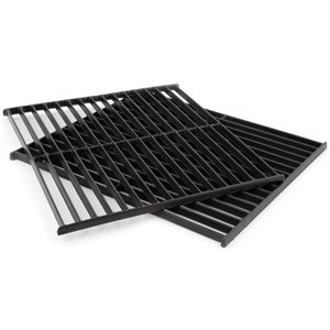 Ensemble de 2 grilles de cuisson Grill Care Company en fonte émaillée, 14,25 x 12,3 po chaque