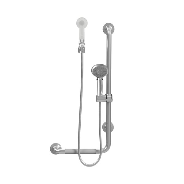 PULSE ShowerSpas ErgoSlide Right Bar with Hand Shower
