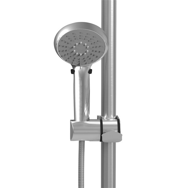 PULSE ShowerSpas ErgoSlide Right Bar with Hand Shower