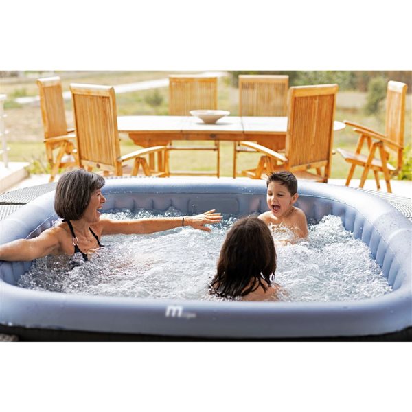 Mspa Delight Delight Tekapo Square Bubble Spa Inflatable Air Miles