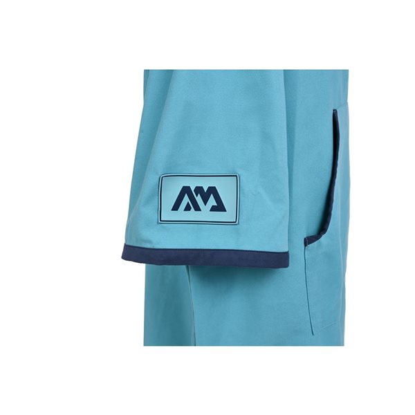 Aqua Marina Unisex Large Blue Micro-fabric Change Poncho
