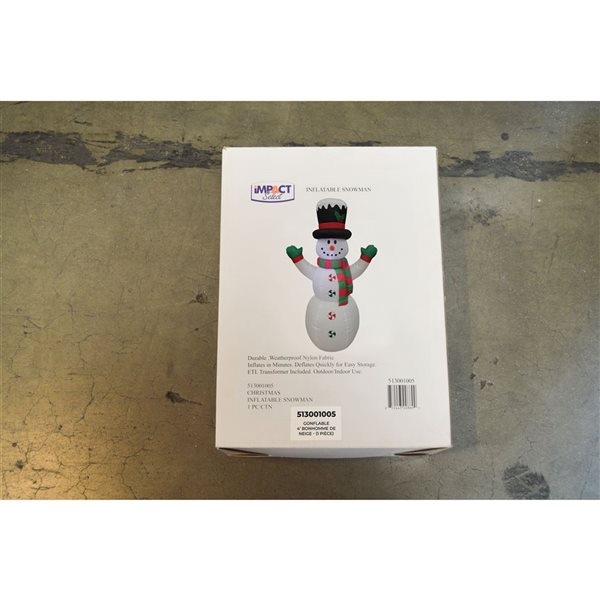 Impact Canopies Canada 4-ft Inflatable Snowman