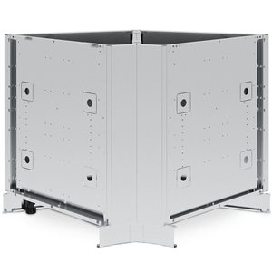 Broil King 2-Piece 45° Stainless Steel Corner Cabinet