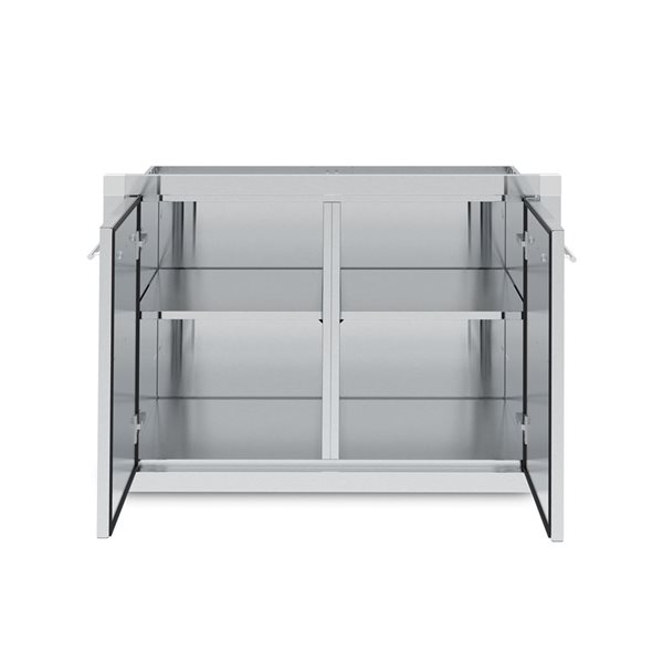 Broil King Built-In Enclosed Double Door Stainless Steel Assembly