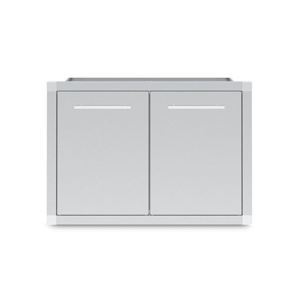 Broil King Built-In Enclosed Double Door Stainless Steel Assembly