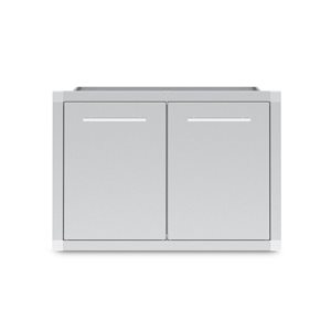 Broil King Built-In Enclosed Double Door Stainless Steel Assembly