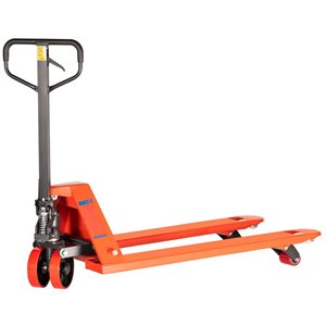 JET 5,500-lb Capacity 4-Wheel Orange Steel Heavy-Duty Platform Truck