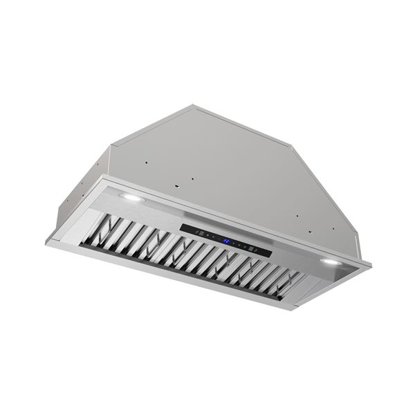 Streamline Formia 34-in Stainless Steel Convertible Insert 350CFM Range Hood