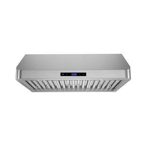 Streamline Gattola 30-in Stainless Steel Ducted Undermount 406CFM Range Hood